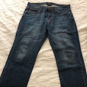 Lucky Brand Blue Jeans 34x30 Straight Leg